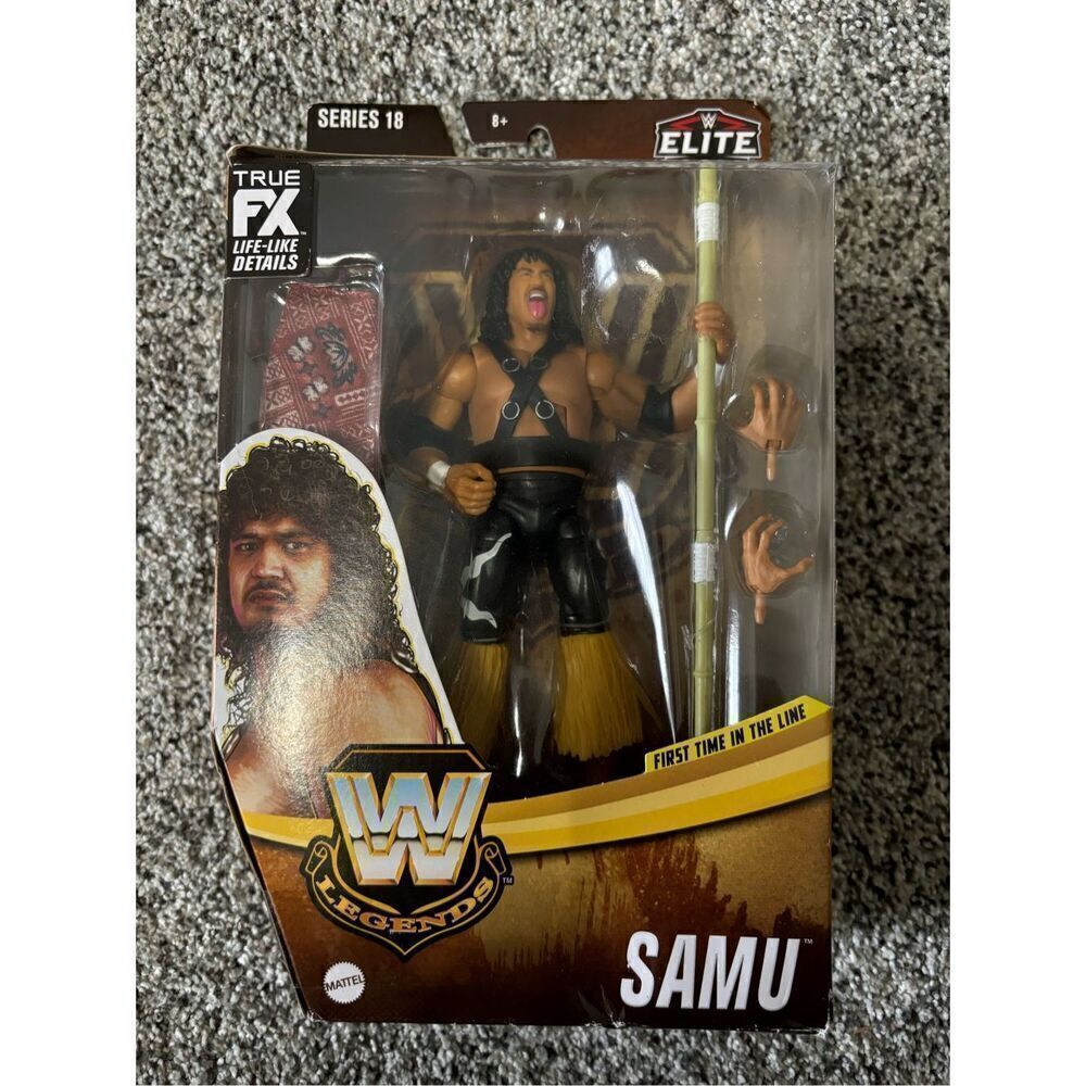 ❤️WWE Legends Elite Sami Action Figure